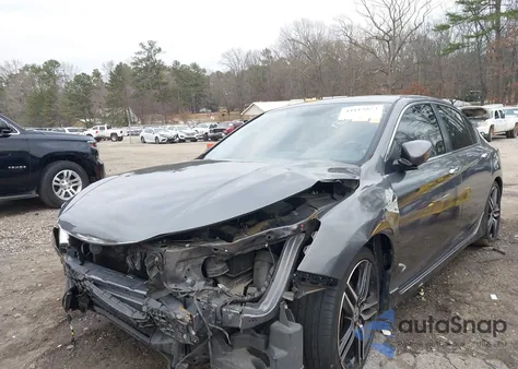 2016 Honda Accord Sport from USA, damaged, VIN 1HGCR2F5XGA184709